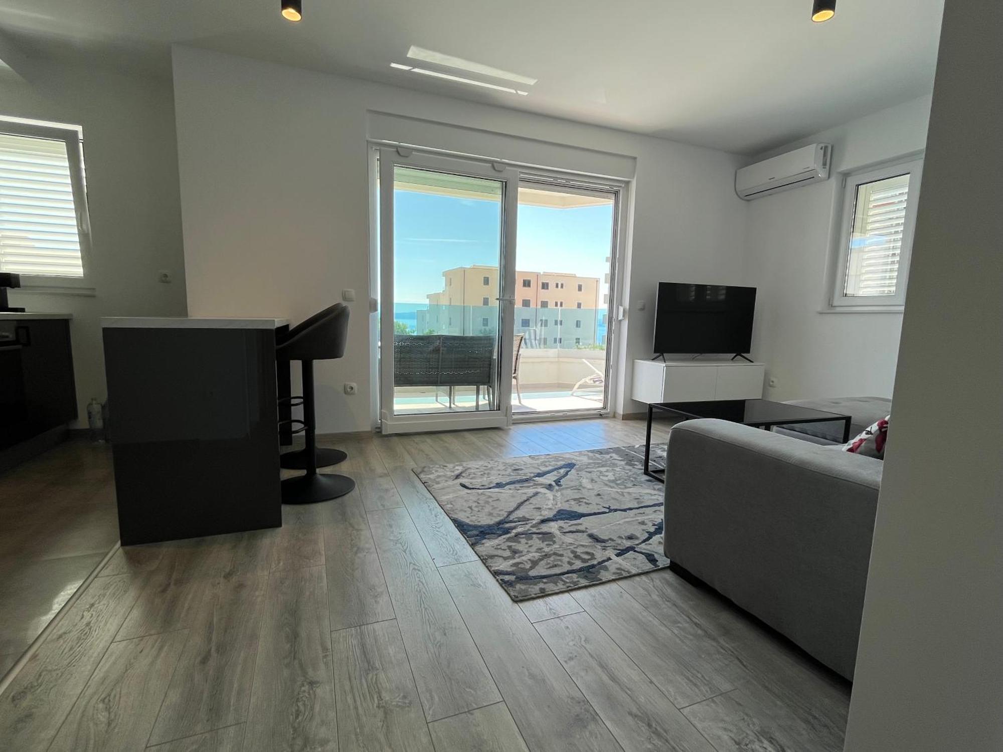 Apartment Neue Familienwohnung Meerblick - Klima & Parkplatz